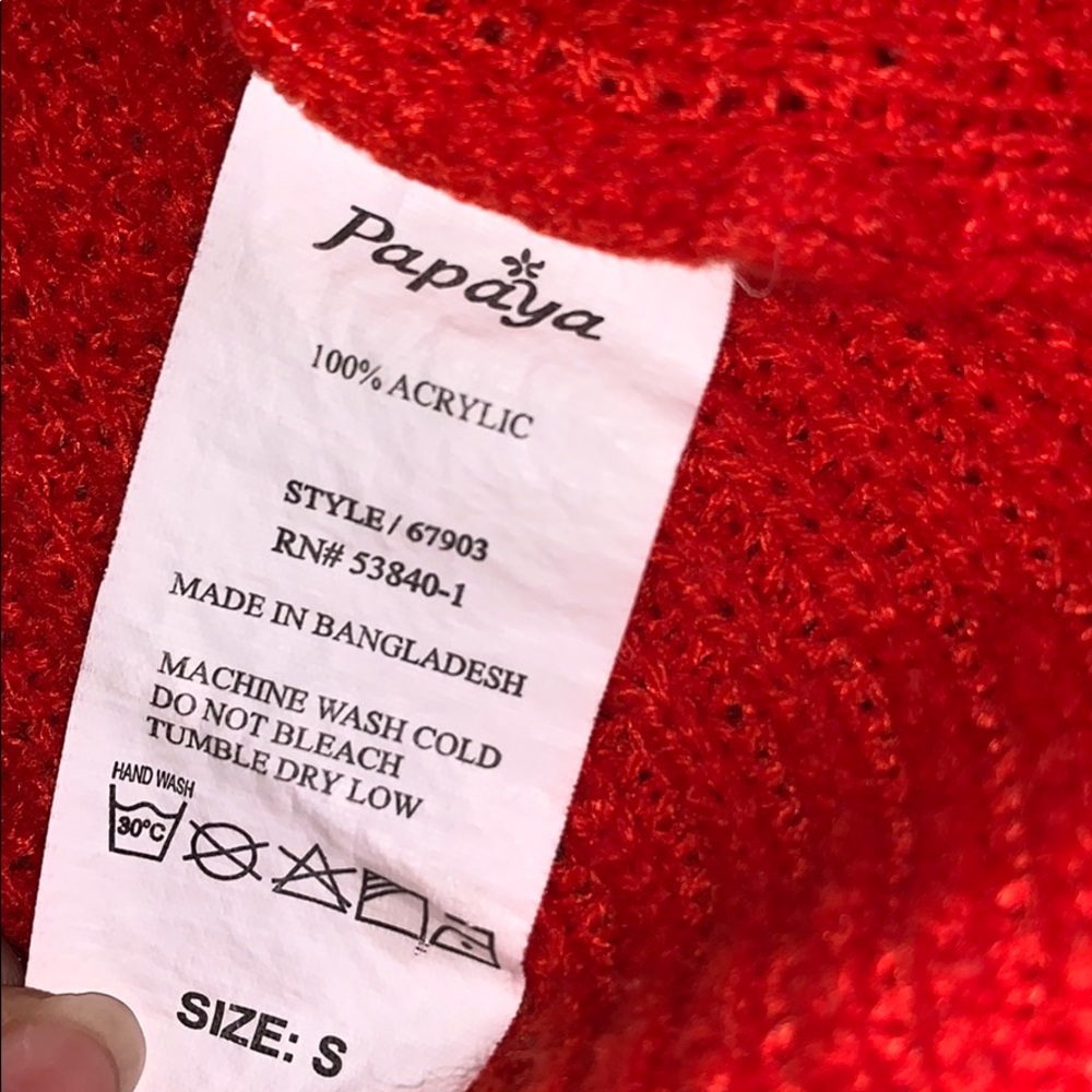 Orange sweater - Picture 4 of 4